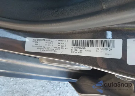 2015 Chrysler 200 S from USA, damaged, VIN 1C3CCCDG6FN570548